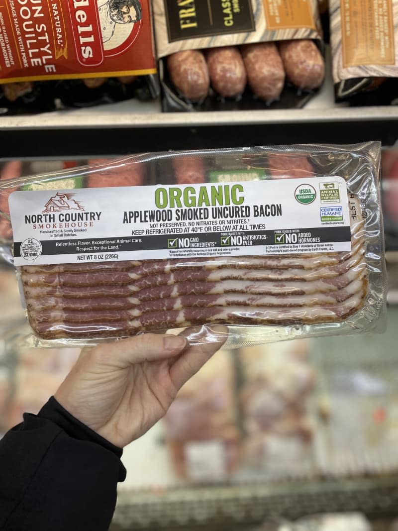 package of North Country Smokehouse Applewood Smoked Uncured Bacon