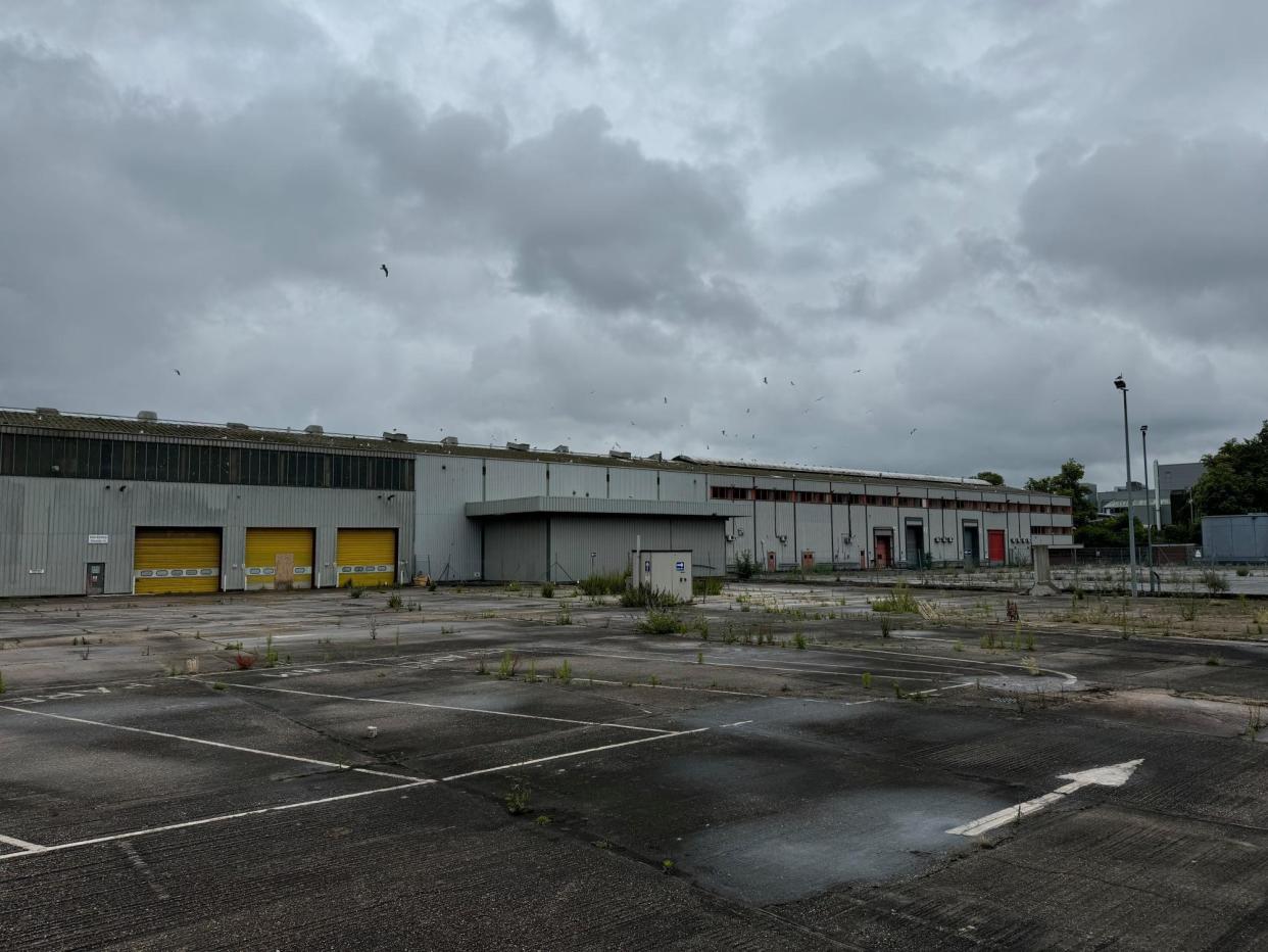 Disused depot site 