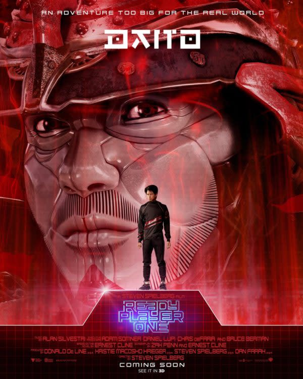 Ready Player One character posters