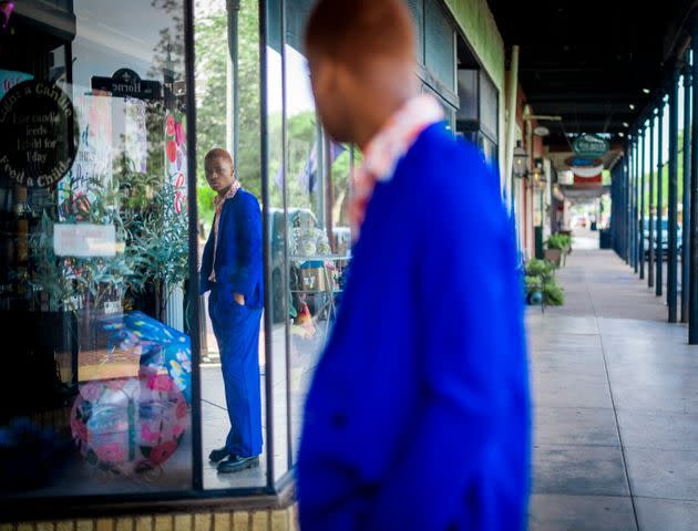 Keyon Elkins says, “I love the South, and I think without Black Southerners, this world would be nothing. The way we speak, the way we act, the way we move, the way we dress.” (Photo: Emily Kask for HuffPost)