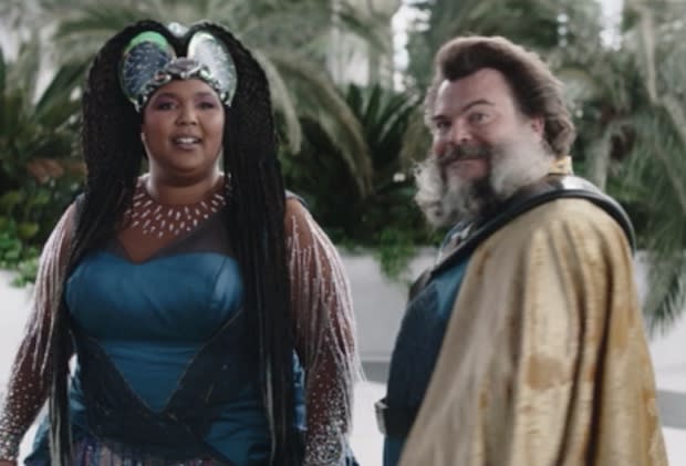 Mandalorian Lizzo Jack Black Christopher Lloyd