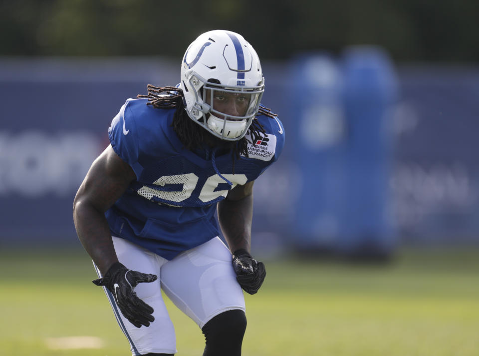 Malik Hooker and the Colts could enjoy a good day against the Bills in Week 7. (AP Photo/Michael Conroy, File)