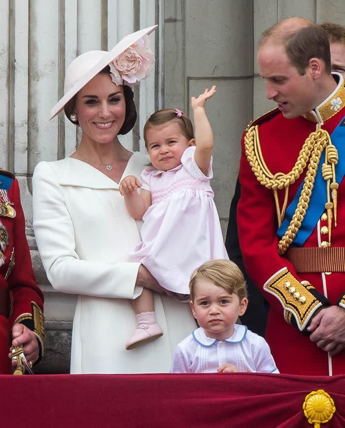 Princess Charlotte's name is still one of the most popular. Photo: Getty