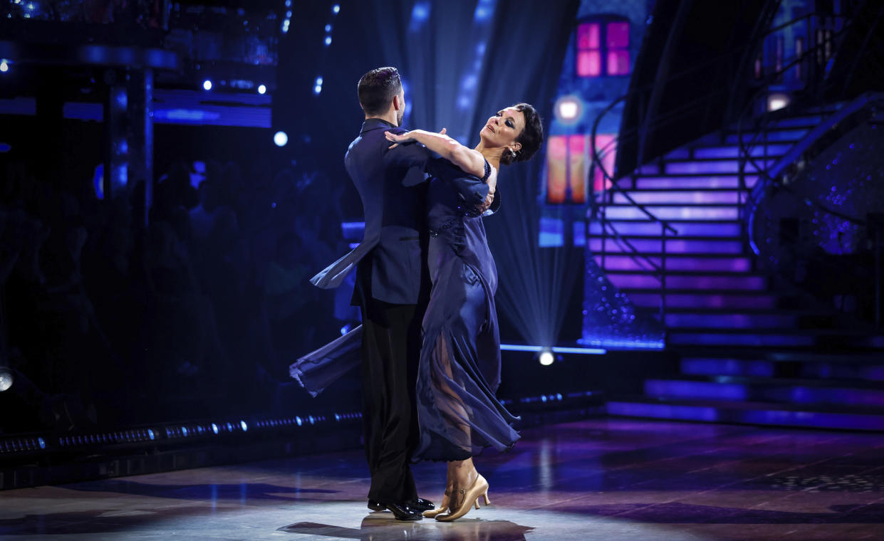 Amanda Abbington and Giovanni Pernice on Strictly