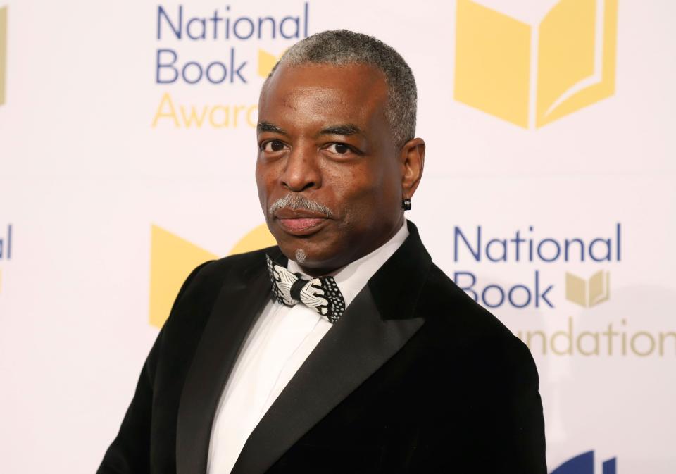 LeVar Burton attends the 70th National Book Awards ceremony in New York on Nov. 20, 2019. Burton launched the LeVar Burton Book Club with the Fable app, described on its website as a means to discover, read and discuss books, and help foster "human connection" and mental health.