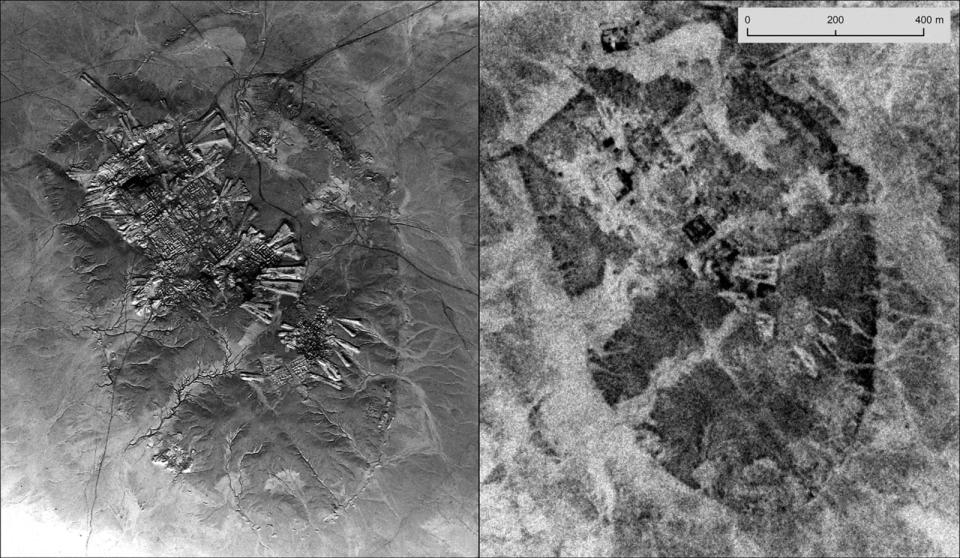 U-2 aerial image compared a Corona satellite