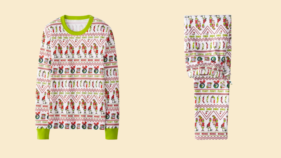 It'll be impossible to be a grouch in these Grinch pajamas from Hanna Andersson.