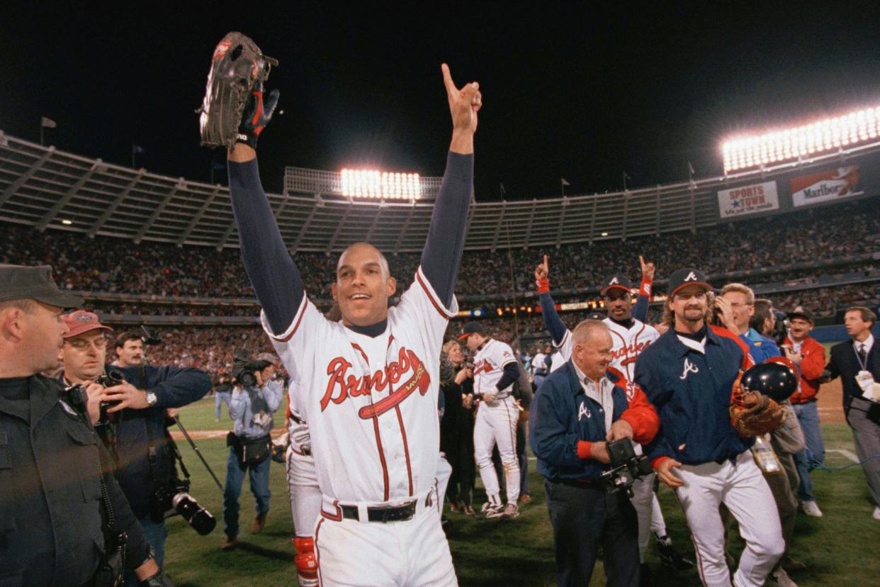 David Justice went from Covington Latin High School to Thomas More College to the Major Leagues, where he won two World Series titles.