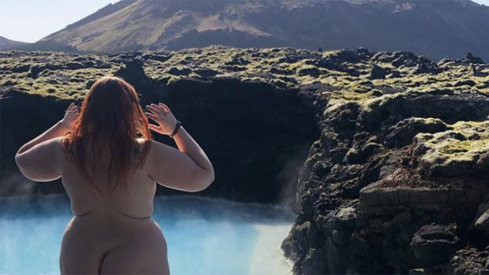 Honey Ross nude lagoon photo Instagram ban