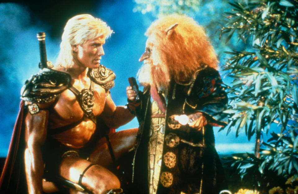 The Swedish star played the lead role of He-Man in the 1987 superhero film. The movie is based on the best-selling Mattel toy line of the same name. Expectations for the film were high but it proved to be a critical and commercial failure – although it now considered to be a cult classic. Dolph reflected in an interview with Yahoo's Role Recall: "It was weird playing a toy. In those days comic strip characters were not looked at as big movie franchises."