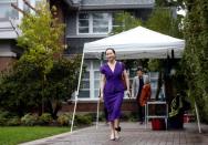 Huawei Technologies Chief Financial Officer Meng Wanzhou leaves her home to appear in British Columbia supreme court