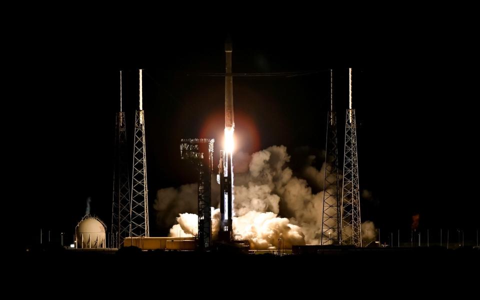 NASA's Lucy spacecraft, atop a United Launch Alliance Atlas 5 rocket launches from Pad-41 at Cape Canaveral Space Force Station - Steve Nesius/REUTERS