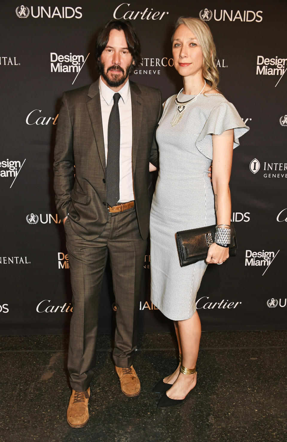 Keanu Reeves and Alexandra Grant (David M. Benett / Getty Images)