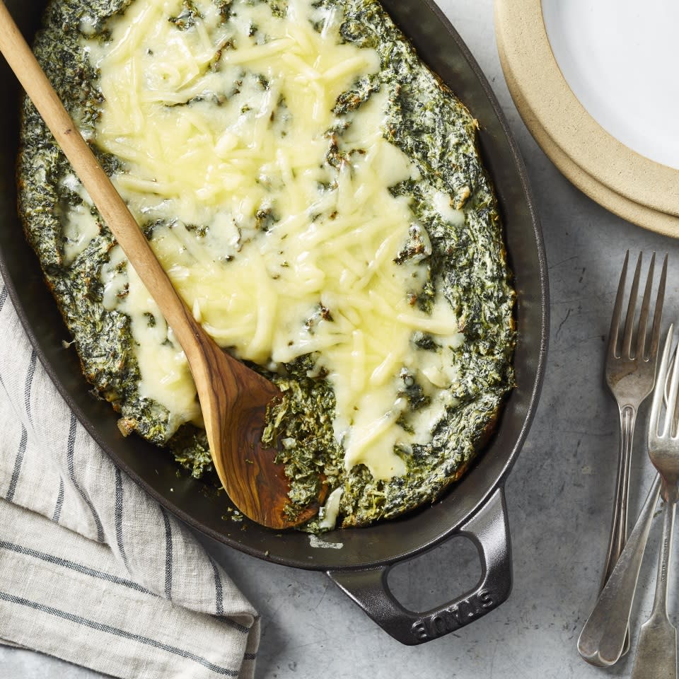 Creamed Spinach Casserole