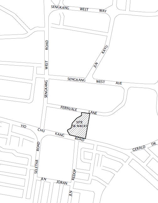 Sengkang BTO Location Plan