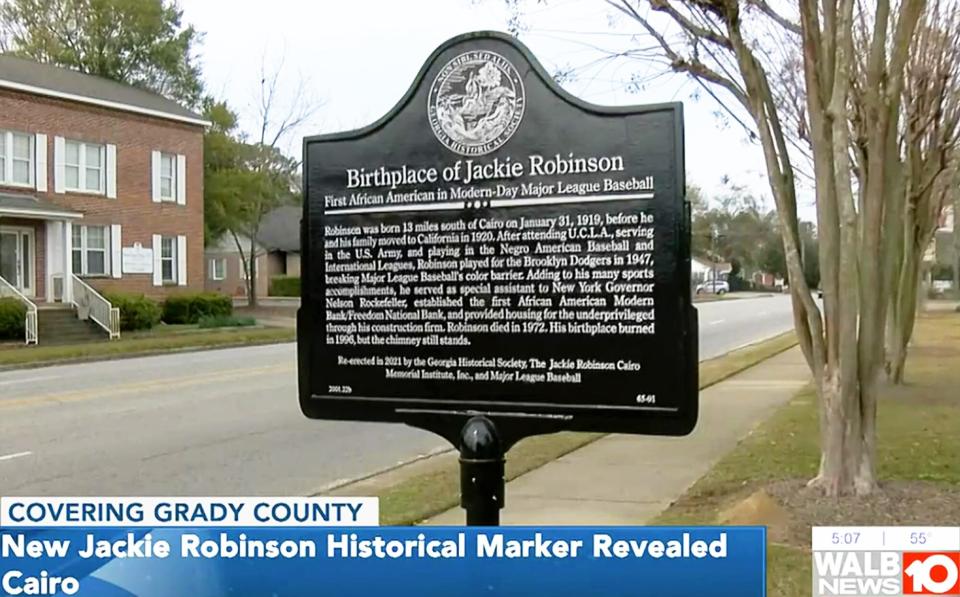 MLB Helps Replace Vandalized Jackie Robinson Memorial with $40,000 Donation