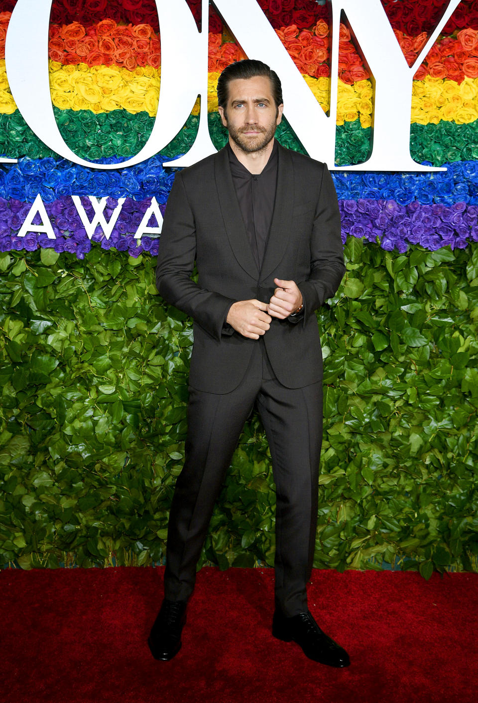 NEW YORK, NEW YORK - JUNE 09: Jake Gyllenhaal attends the 73rd Annual Tony Awards at Radio City Music Hall on June 09, 2019 in New York City. (Photo by Dimitrios Kambouris/Getty Images for Tony Awards Productions)