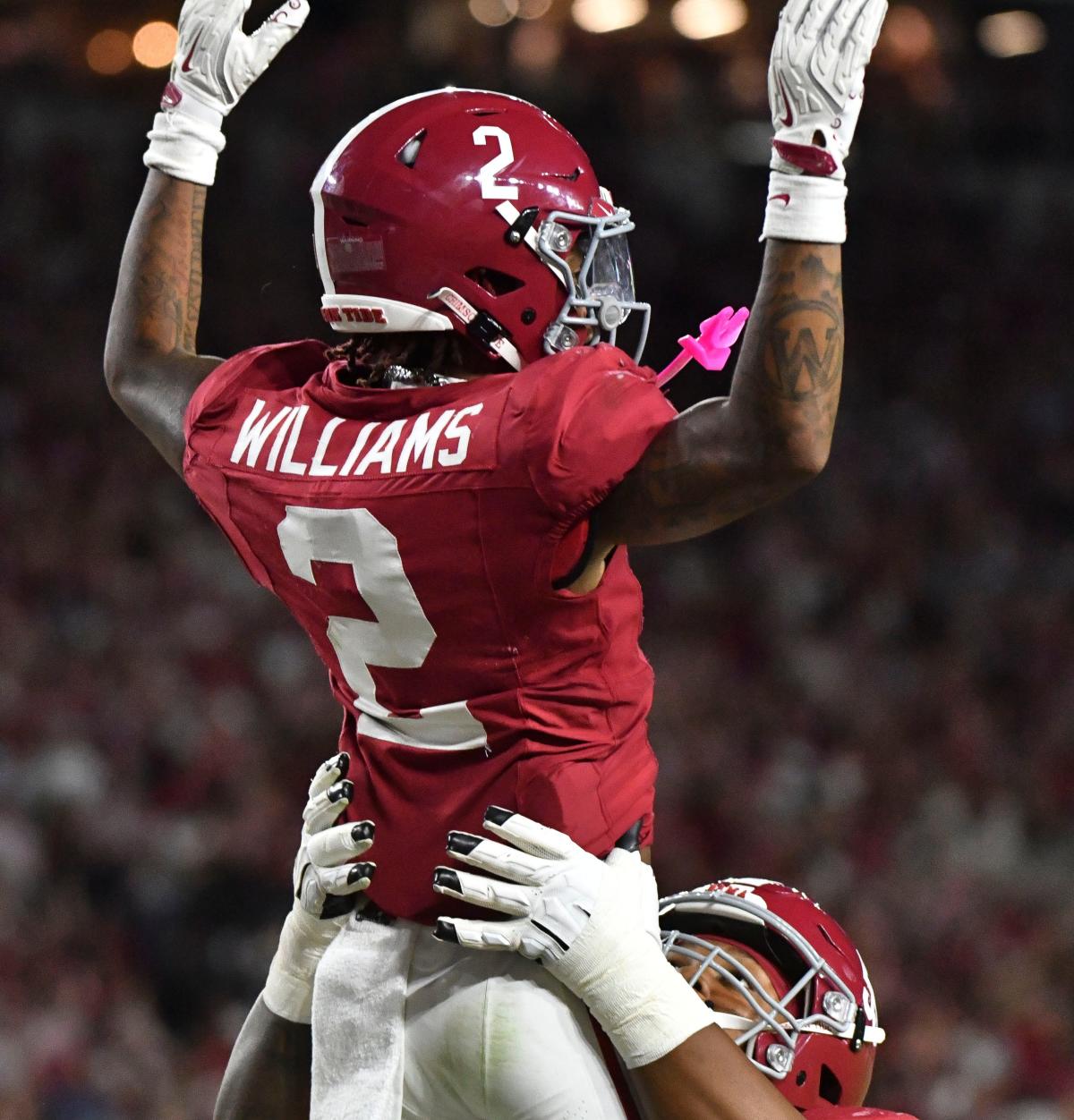 Watch: Alabama’s Ryan Williams scores highlight 58-yard touchdown against Vanderbilt