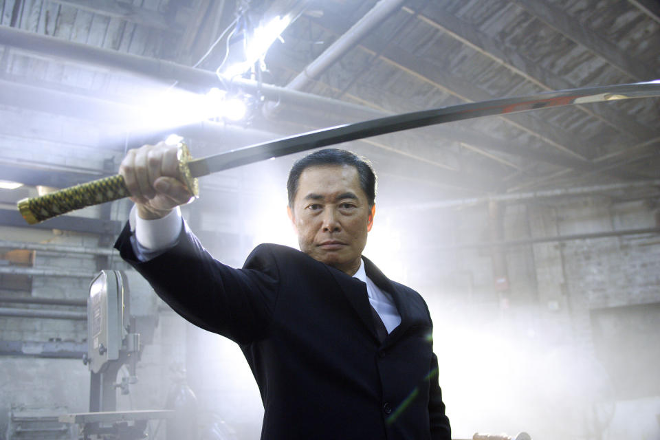 George Takei as Kaito Nakamura in "Heroes."