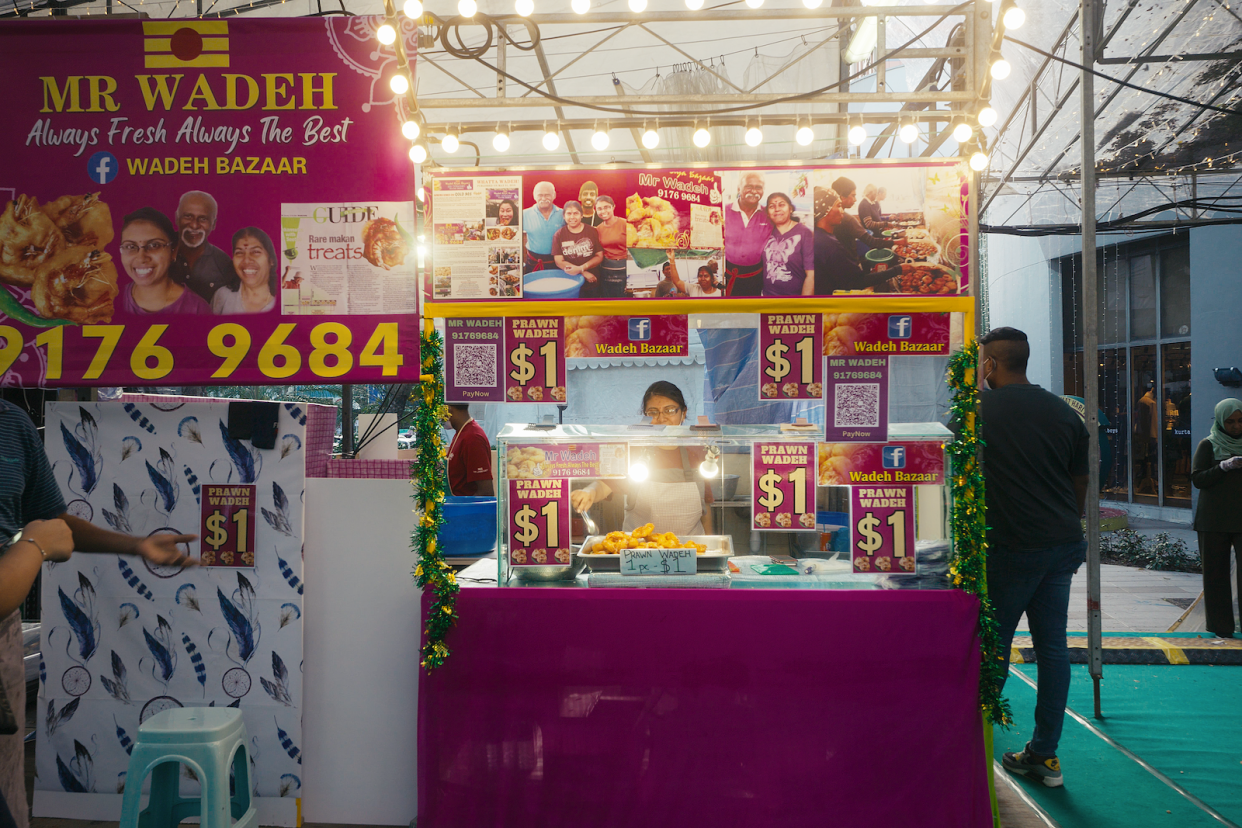 'Mr Wadeh' stall has become a fixture at the Geylang Serai bazaar over the years