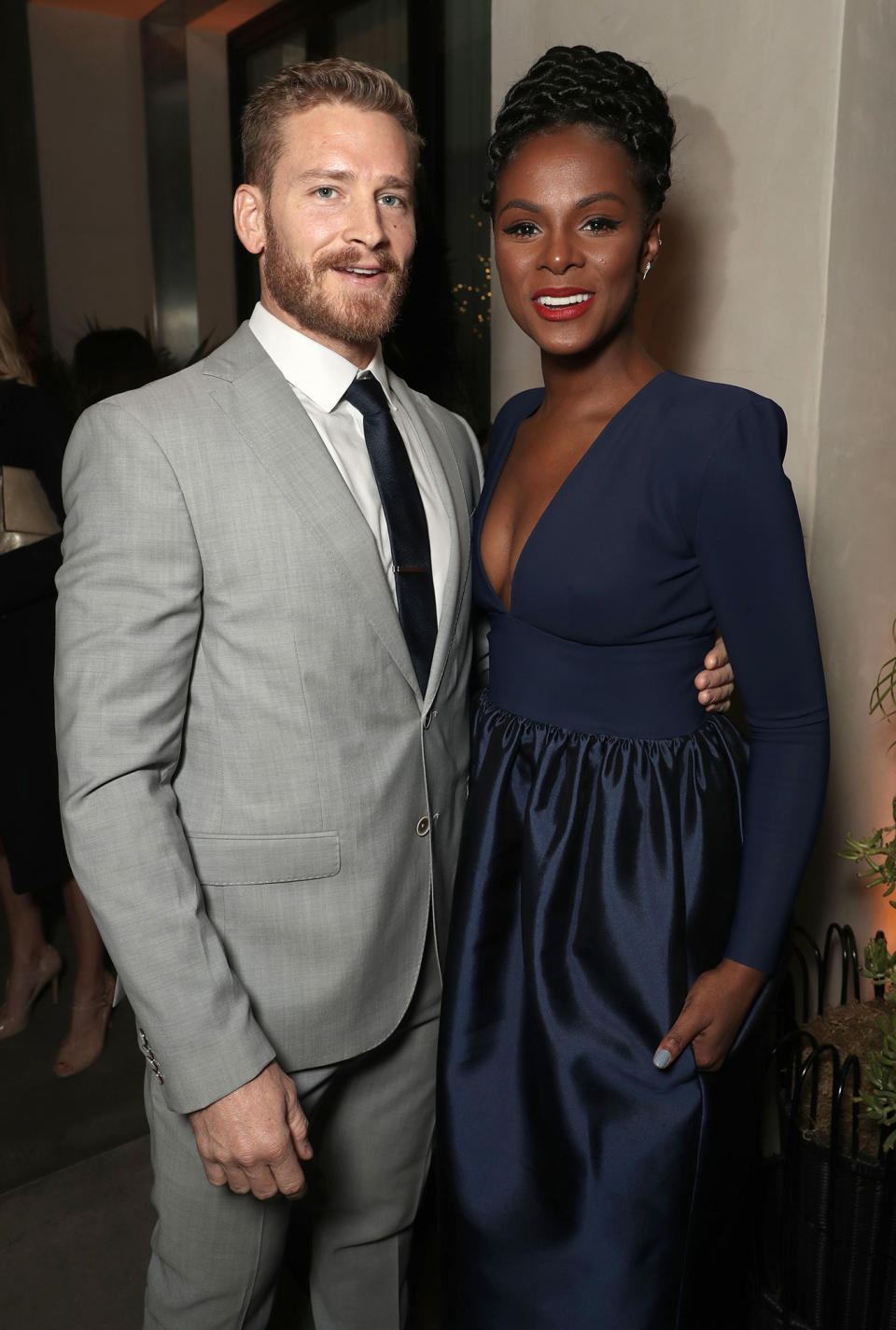 Tika Sumpter and Nicholas James