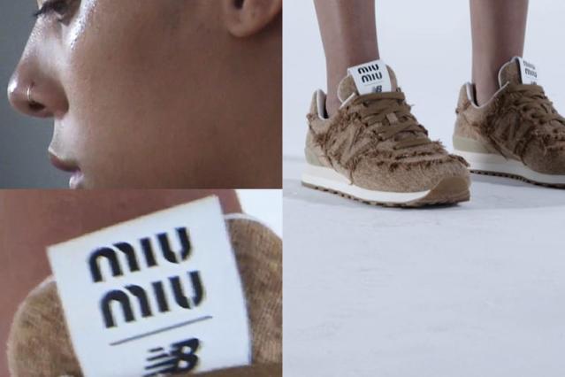 Miu Miu and New Balance Announce New 574 Colorways - Yahoo