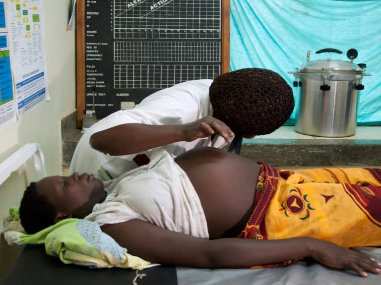 A pregnant woman in eastern Uganda receives the sort of prenatal care that UNICEF says can prove crucial to a newborn's chances of survival