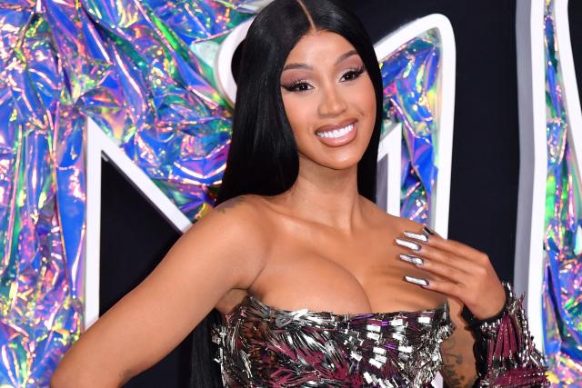 Cardi B's Hair Is Long Enough to Say Hi to Her Red-Bottom Shoes