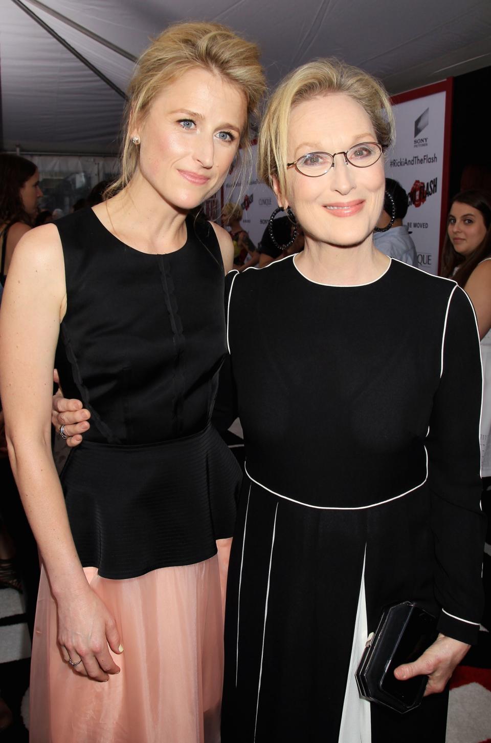 Meryl Streep and Mamie Gummer