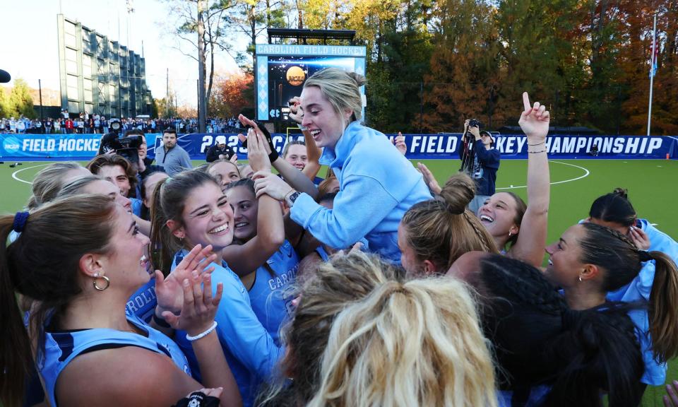 <span>Photograph: Jamie Schwaberow/NCAA Photos/Getty Images</span>