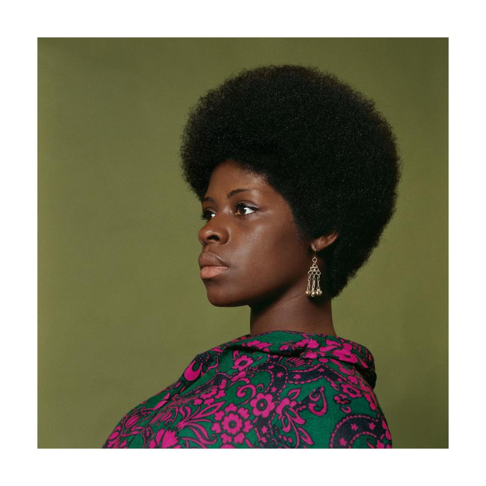 Grandassa model Sikolo Braithwaite photographed in 1968.