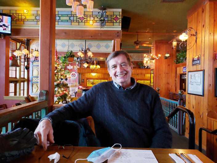 Doug Olson in Bend, Ore., in December 2021. (Olson family photo via The New York Times)