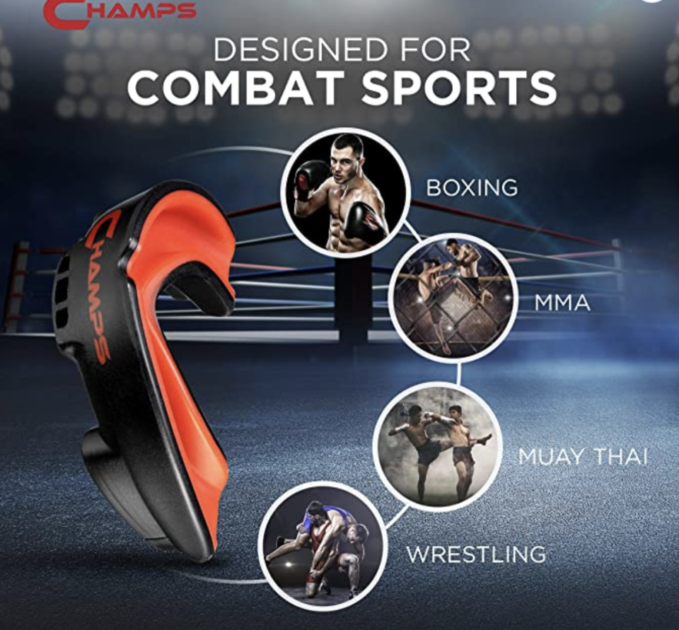 Champs Breathable Mouthguard is good for boxing, MMA, Muay Thai, wrestling