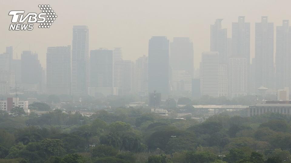 泰國首都曼谷近日毒霧霾嚴重。圖／達志影像美聯社