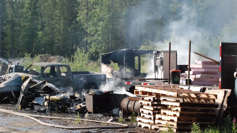 Fire on Long Lake Road near Whitehorse extinguished quickly by fire department