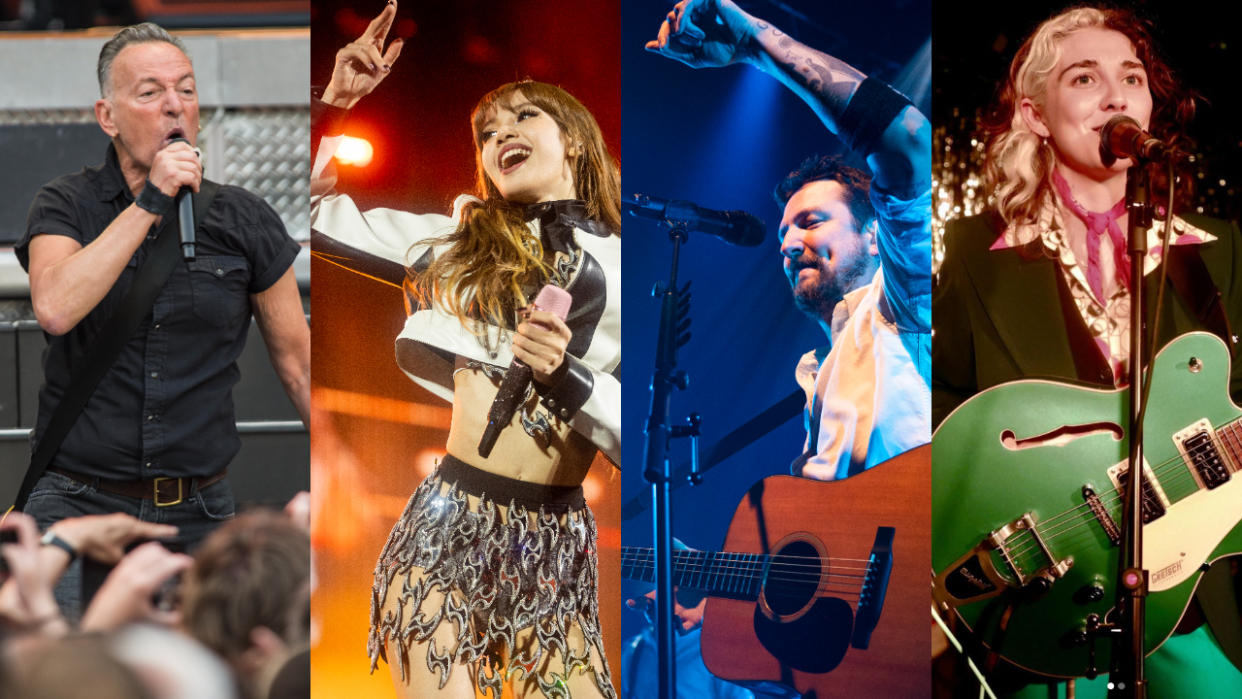  Bruce Springsteen, Lisa blackpink, Frank Turner, Katherine Parlour 