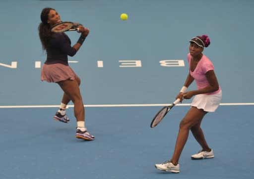 Hacking victims: in 2016 Russian military cyber operatives leaked the personal medical records of tennis superstars Serena Williams (L) and Venus Williams (R)