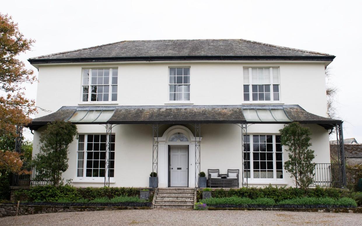 The home of musician Martin Barre in Devon