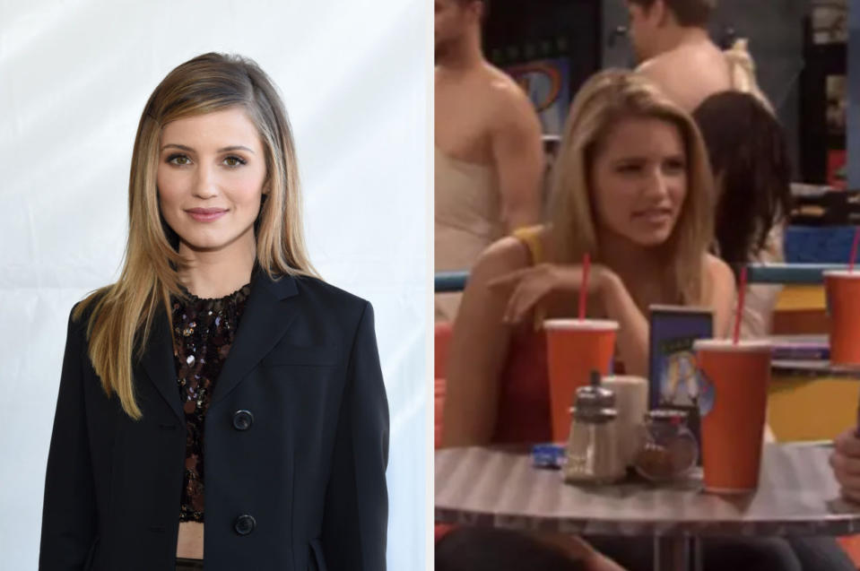 Dianna Agron now vs. when she appeared in "Drake & Josh."