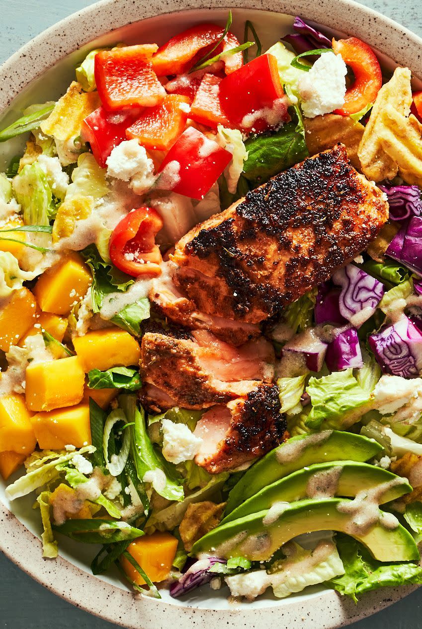 caribbean cobb salad