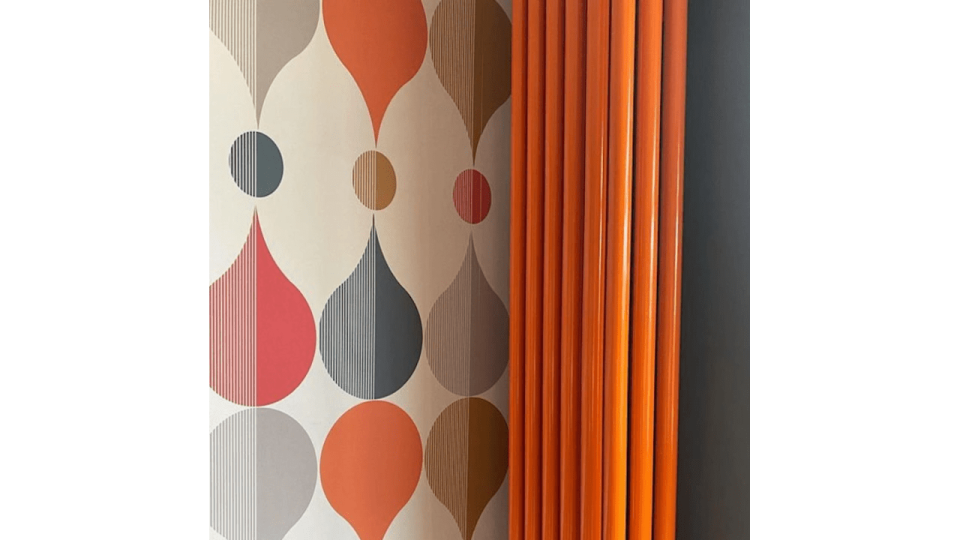 Ellie Warner's stunning wallpaper and colour scheme