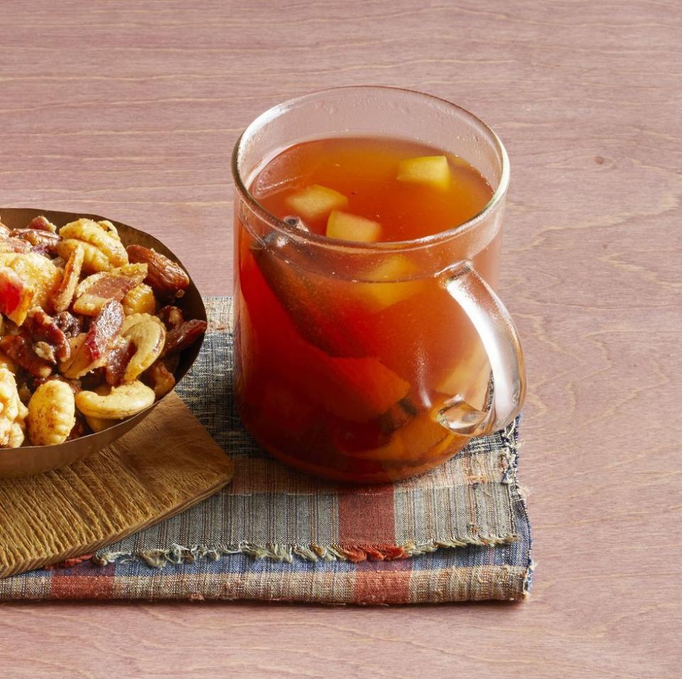 Mulled Cider with Bourbon
