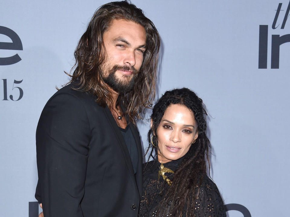 Jason Momoa and Lisa Bonet.