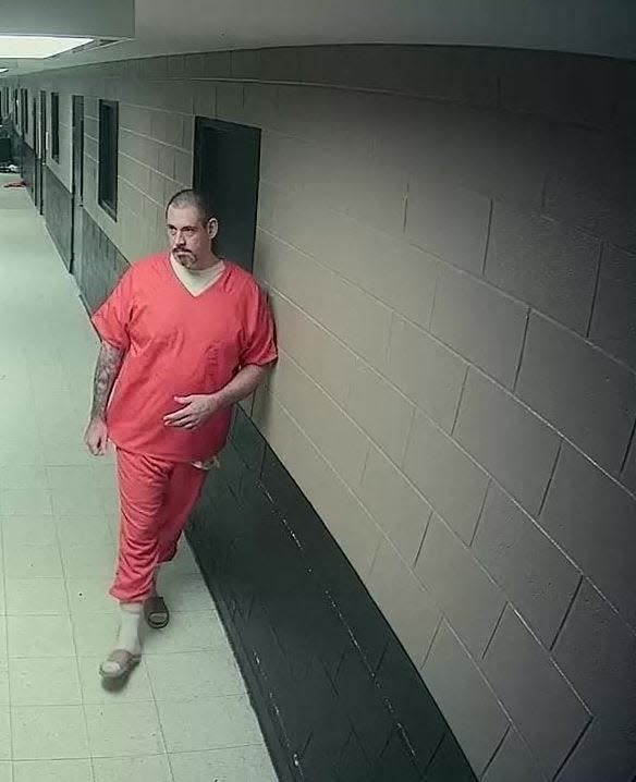 This handout photo provided by the Lauderdale County Sheriff's Office on May 2, 2022, shows a more current image of inmate Casey White, who authorities say escaped from an Alabama jail with a corrections officer