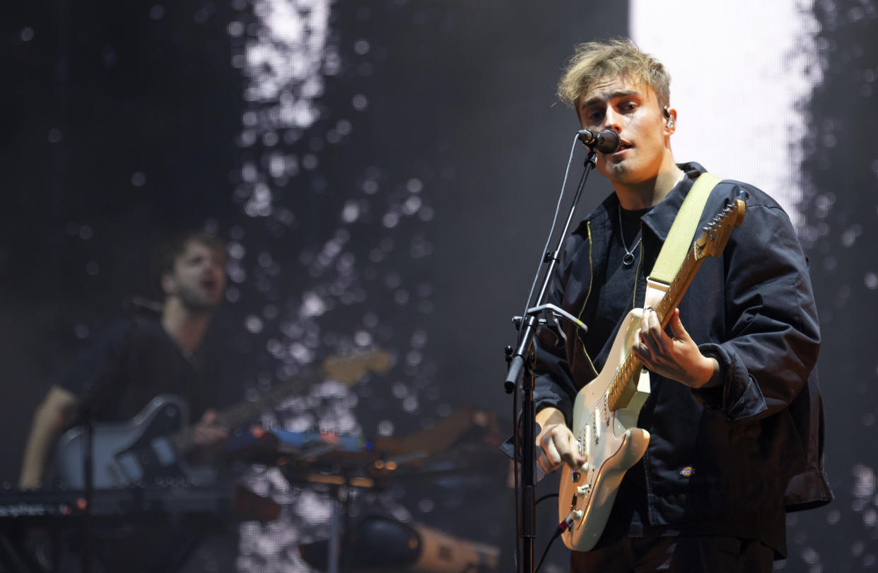 Sam Fender performing at the TRNSMT Festival at Glasgow Green in Glasgow. Picture date: Friday September 10, 2021.