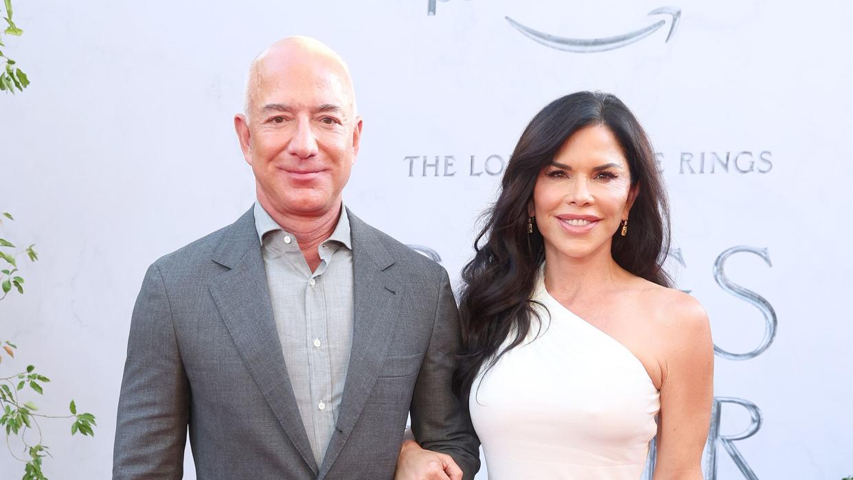 <span class="caption">Jeff Bezos and Lauren Sánchez Wedding News</span><span class="photo-credit">Emma McIntyre - Getty Images</span>