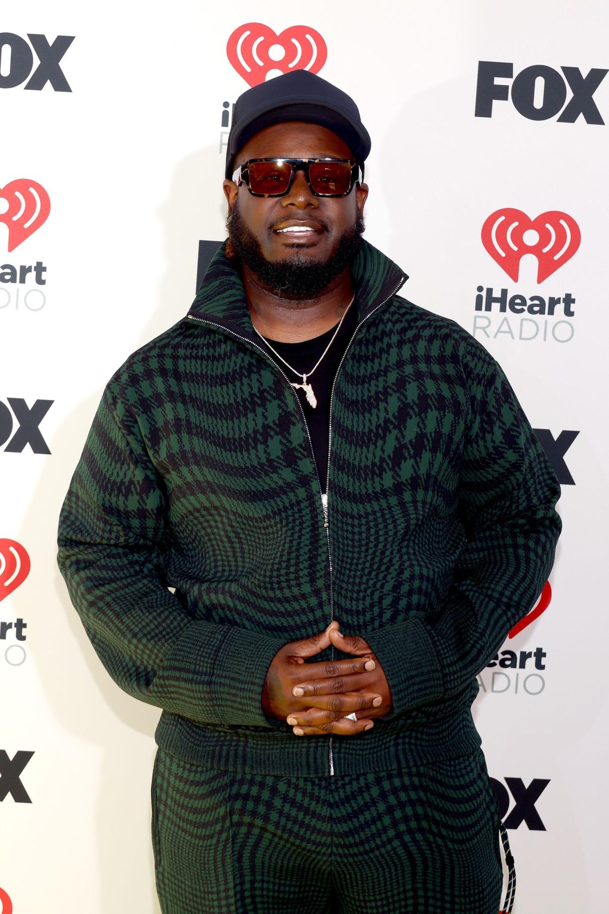 LOS ANGELES, CALIFORNIA - APRIL 01: (FOR EDITORIAL USE ONLY) T-Pain attends the 2024 iHeartRadio Music Awards at Dolby Theatre in Los Angeles, California on April 01, 2024. Broadcasted live on FOX. (Photo by Jesse Grant/Getty Images for iHeartRadio) ORG XMIT: 776125572 ORIG FILE ID: 2131287698