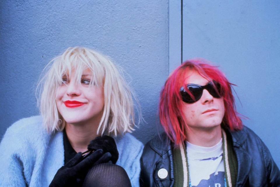 Courtney Love and Kurt Cobain were married in 1992. Cobain died two years later.