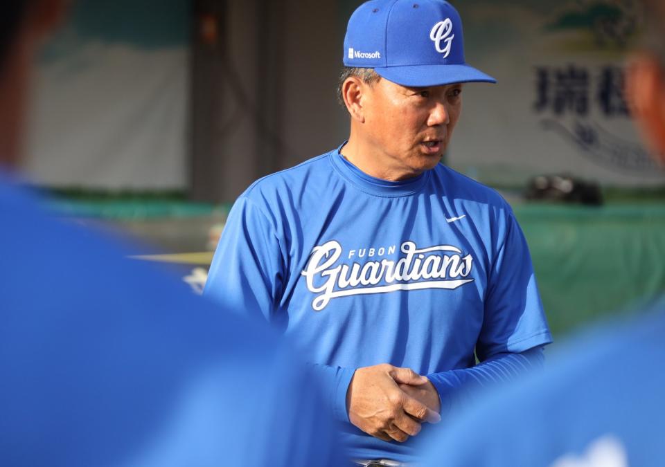 富邦悍將總教練洪一中。（Fubon Guardians 富邦悍將棒球隊）