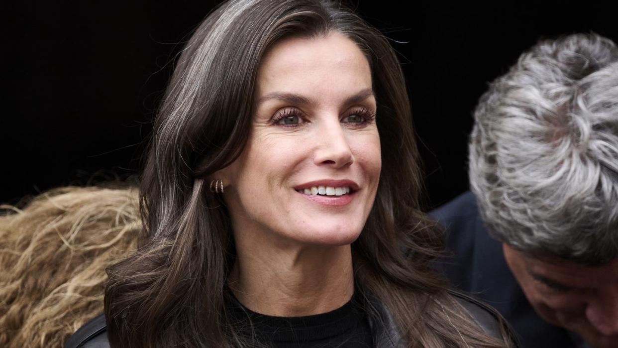 queen letizia of spain attends journalism and language seminar in la rioja